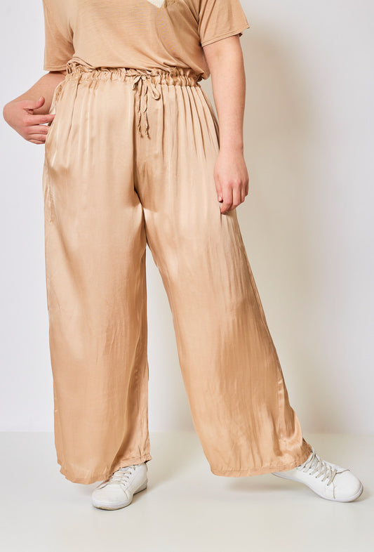 Pantalon satiné - Curvy