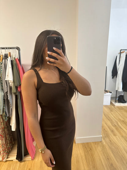 Robe Maya marron