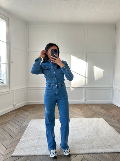 Combinaison en jean Amandine