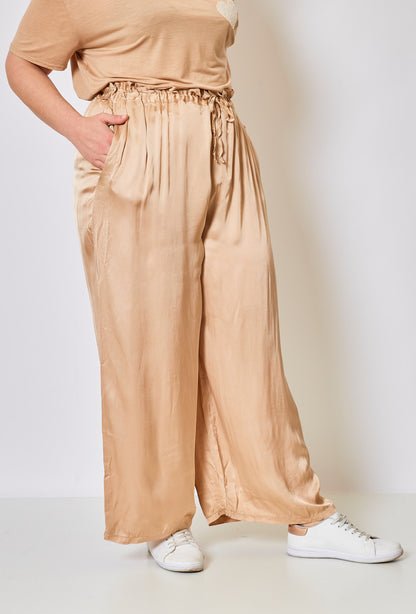 Pantalon satiné - Curvy