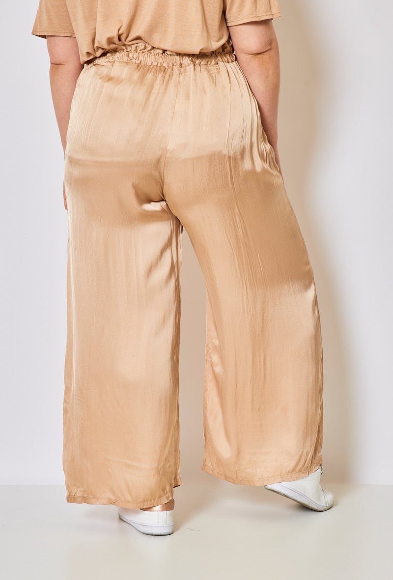 Pantalon satiné - Curvy
