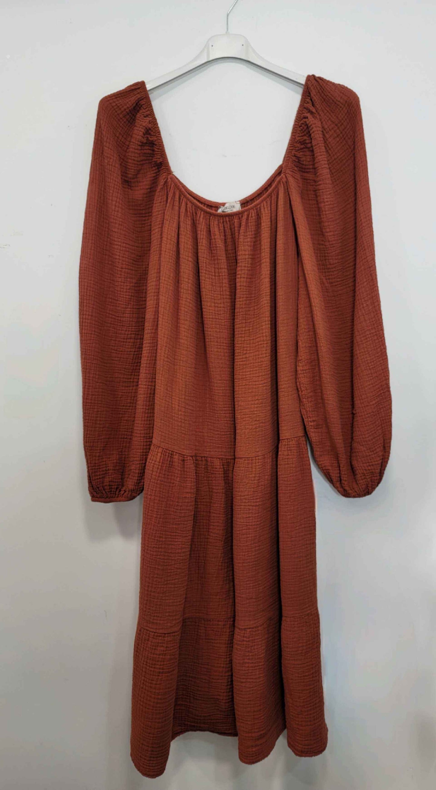 Robe en gaz de coton - Curvy