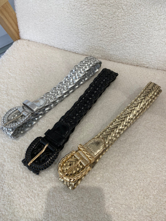 Ceinture tressée