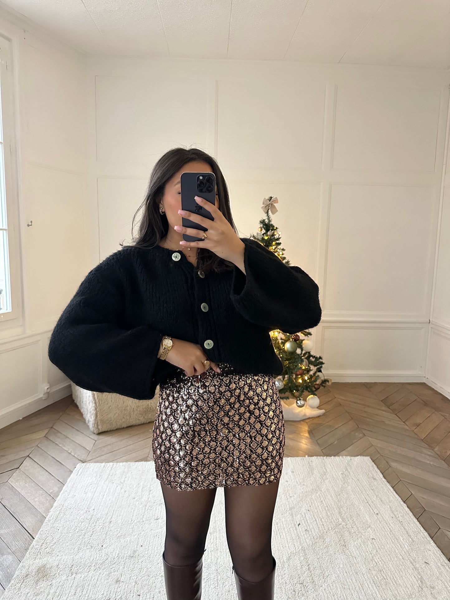 Gilet Graziella - noir