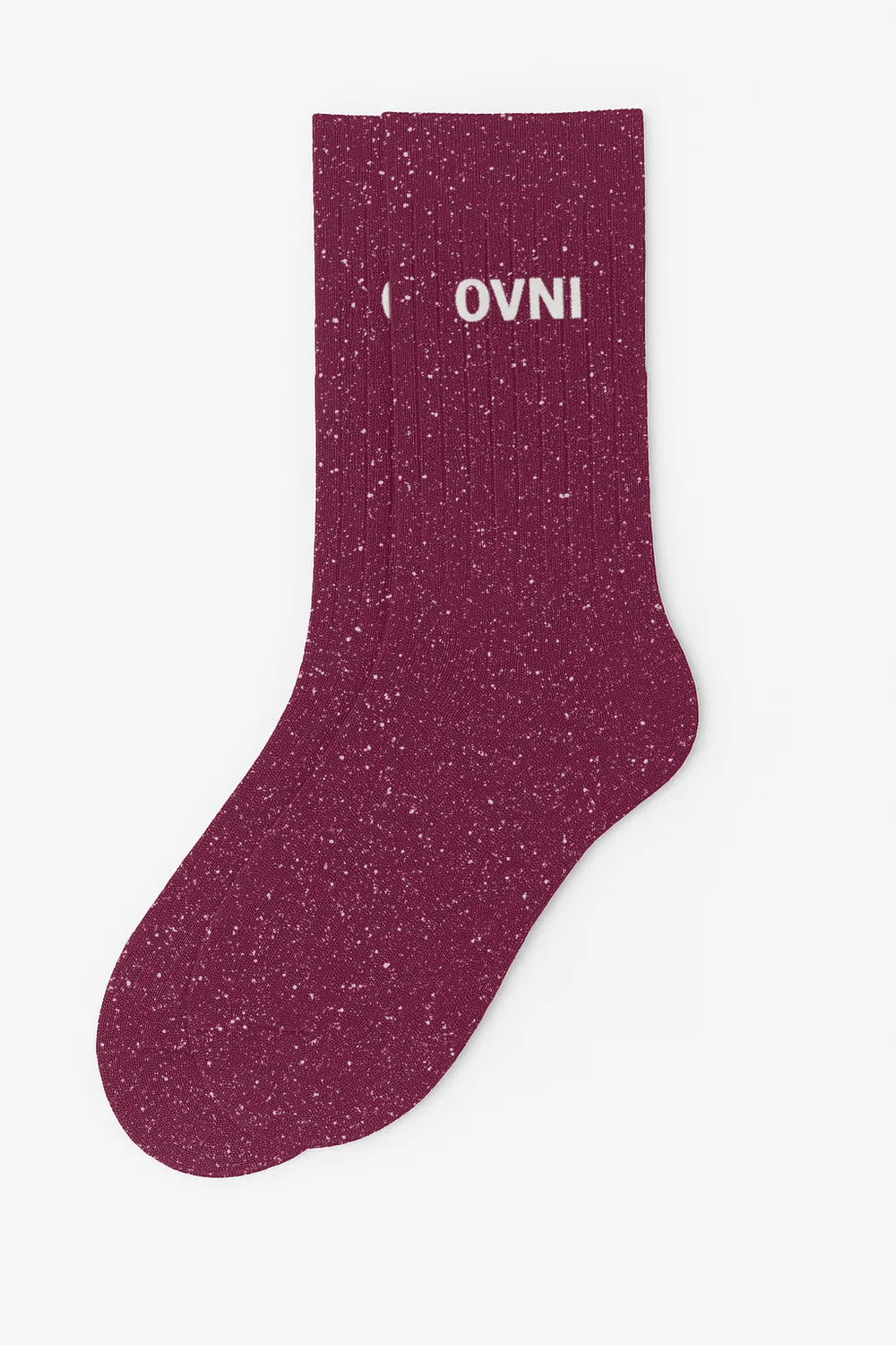 Chaussettes à paillettes - ovni - violet